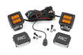 2 Inch LED Light Pods | Spot Beam | Amber Lens | Square by Rough Country