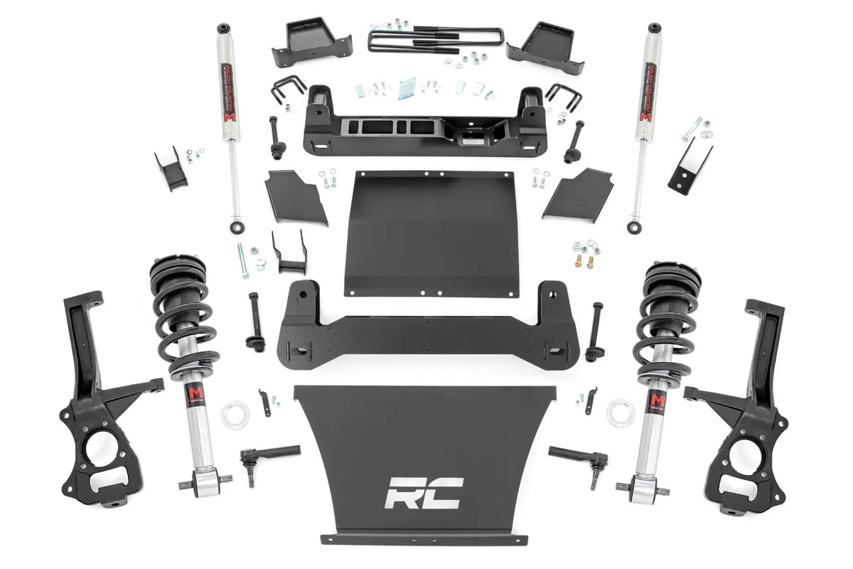 6 Inch Lift Kit | M1 Struts/M1 | Chevy Silverado 1500 4WD (2019-2024) by Rough Country