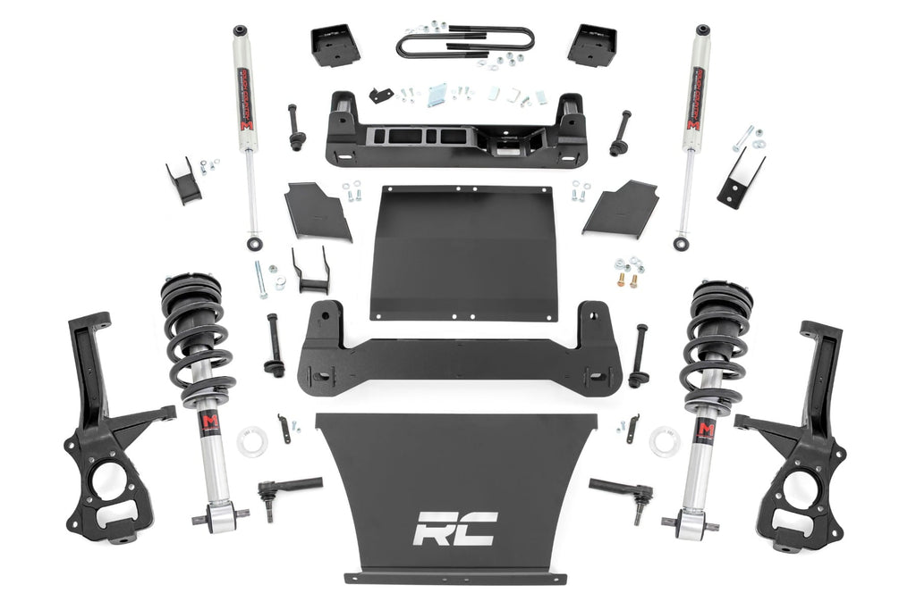 6 Inch Lift Kit | Mono Leaf Rear | M1 Struts/M1 | Chevy Silverado 1500 (22-24) by Rough Country