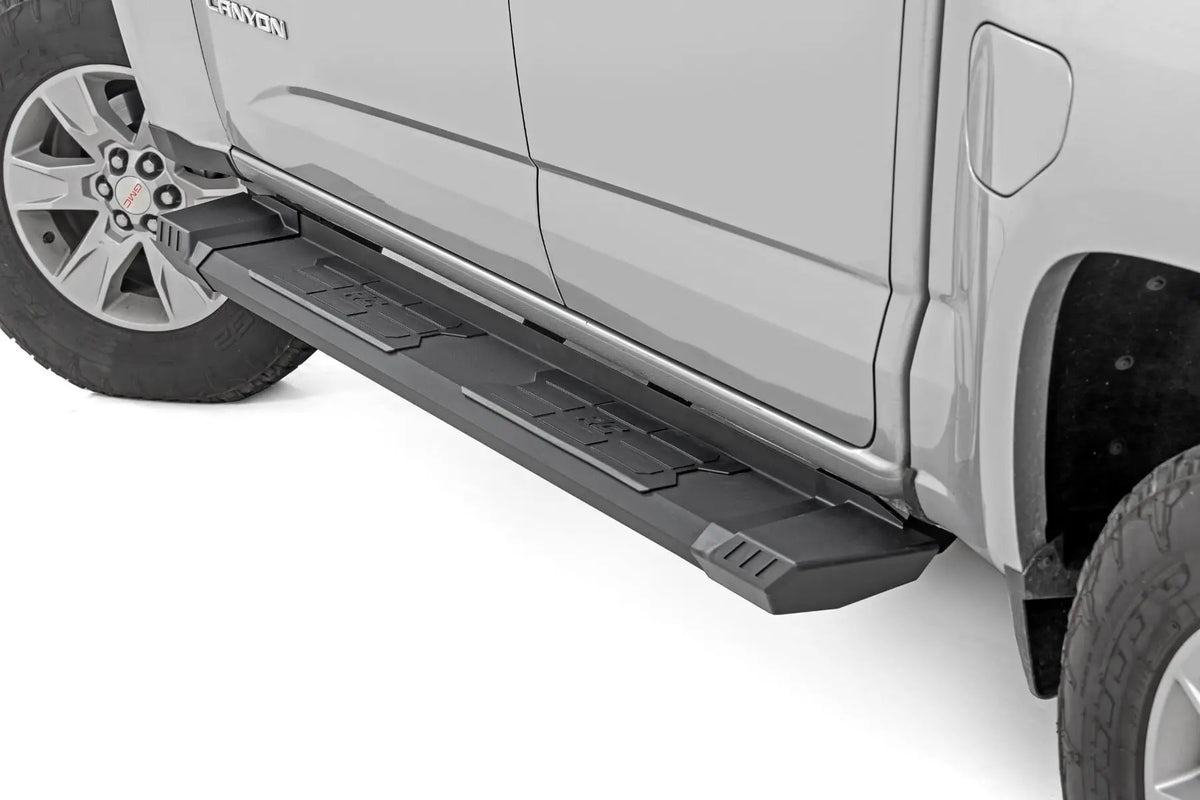 HD2 Aluminum Running Boards | Crew Cab | Chevy/GMC Canyon/Colorado (15-26) by Rough Country