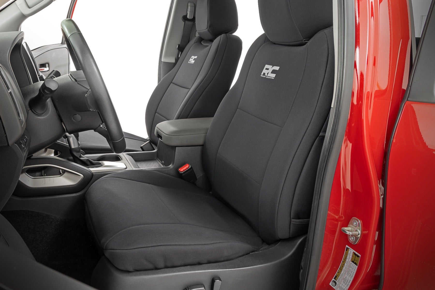 Seat Covers | FR & RR | Crew Cab | Nissan Frontier 2WD/4WD (2022-2026) by Rough Country