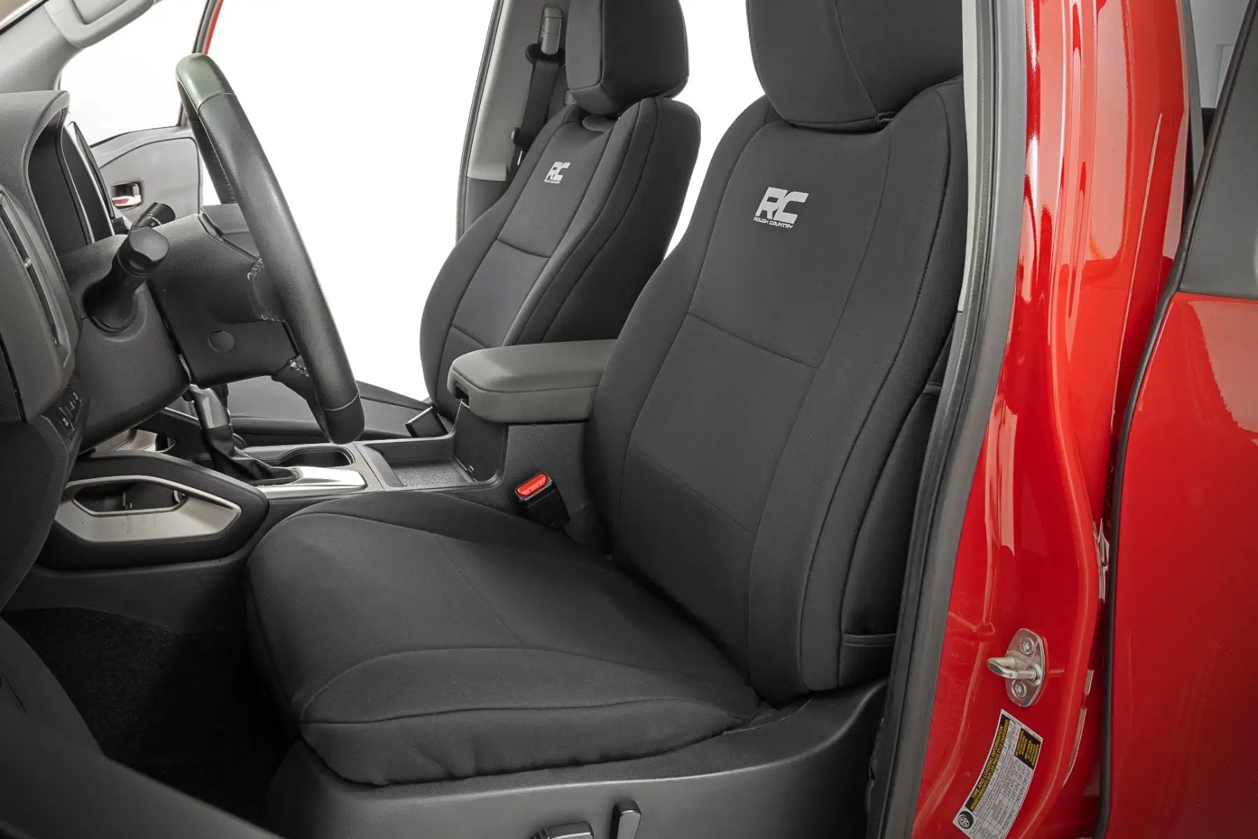 Seat Covers | FR & RR | Crew Cab | Nissan Frontier 2WD/4WD (2022-2026) by Rough Country