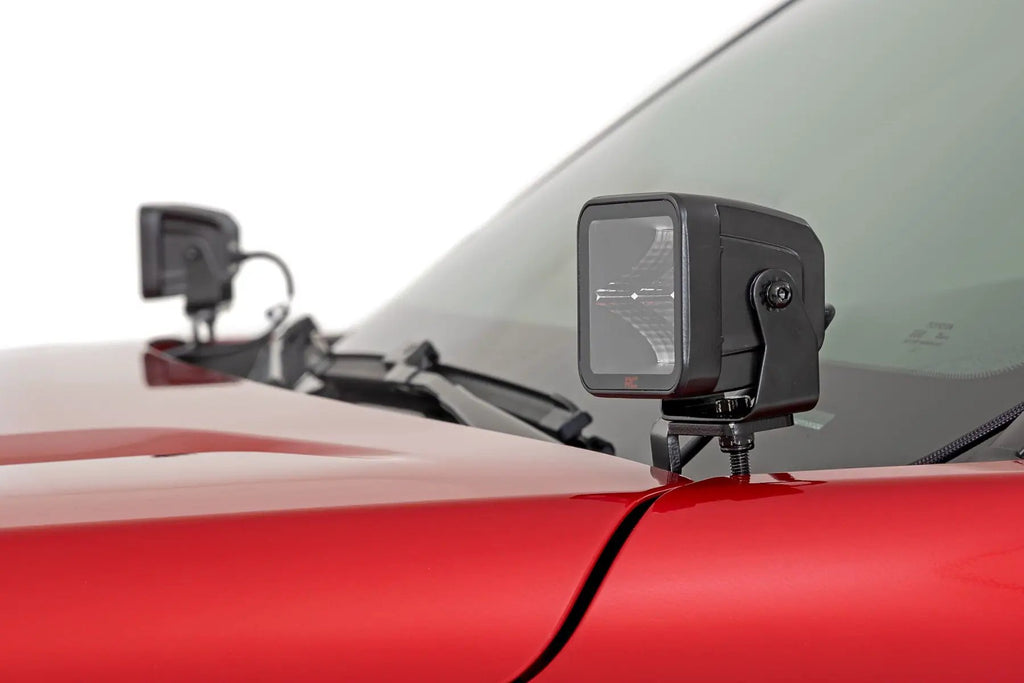 LED Light Kit | Ditch Mount | 2" Spectrum Pair | Spot | Toyota Tacoma (24-26) by Rough Country