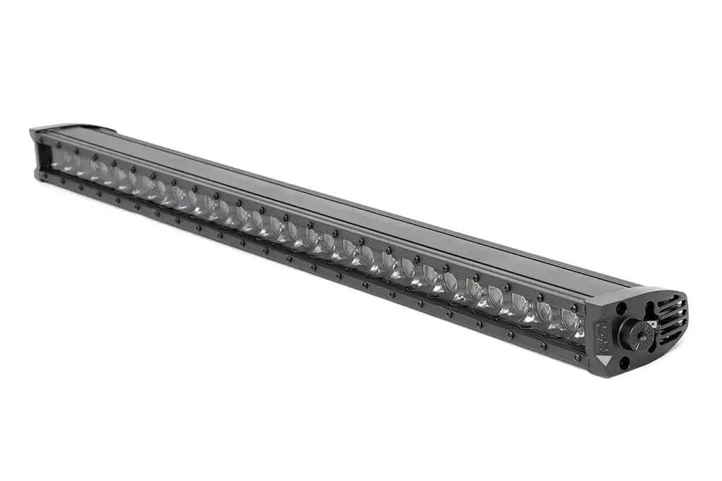 30 Inch Black Series LED Light Bar | Single Row | Cool White DRL by Rough Country