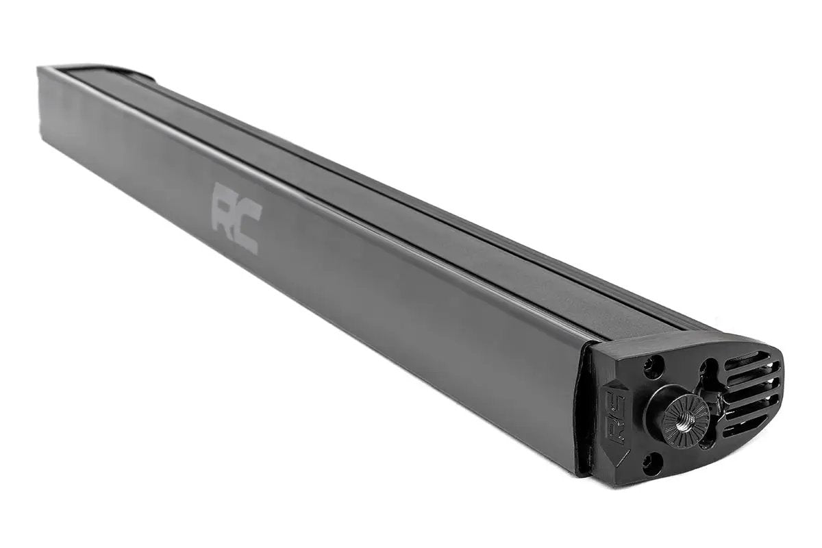 30 Inch Black Series LED Light Bar | Single Row | Cool White DRL by Rough Country