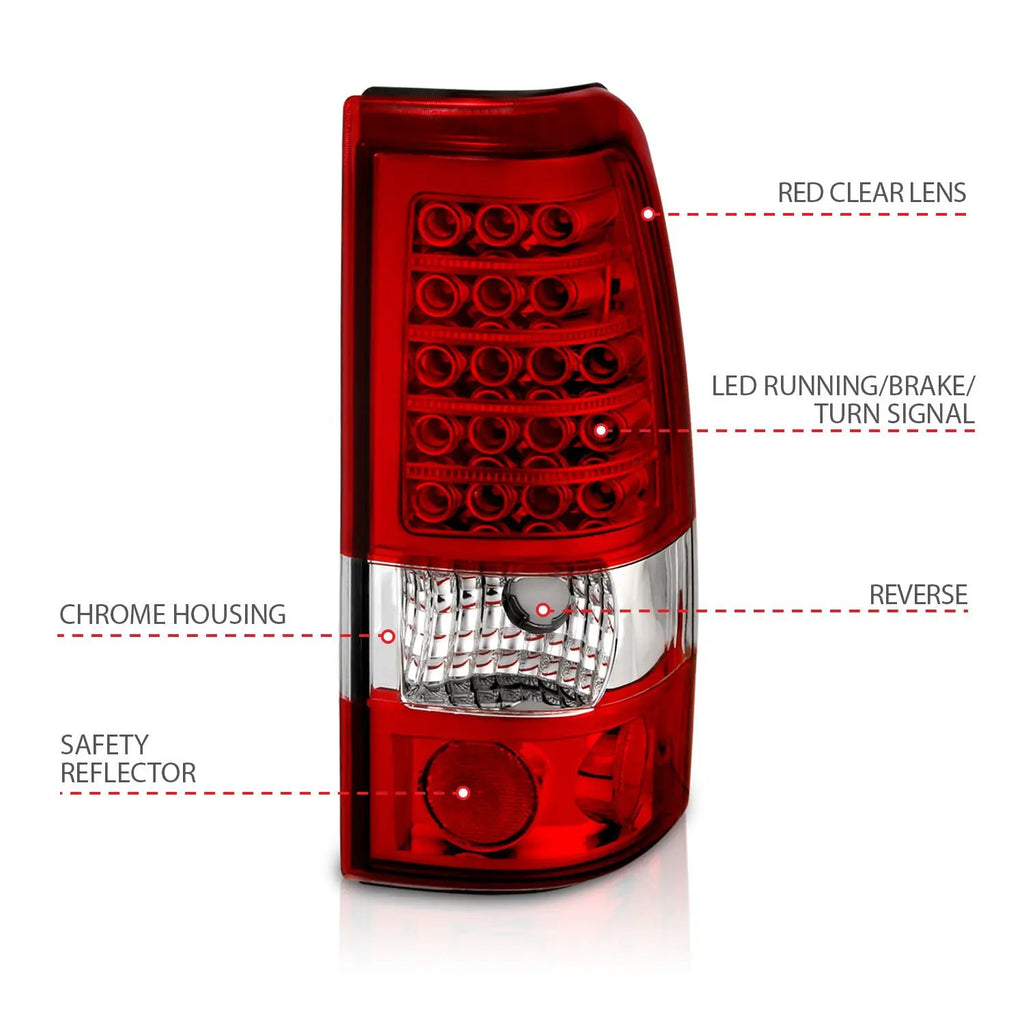 Tail Light Assembly by ANZO USA