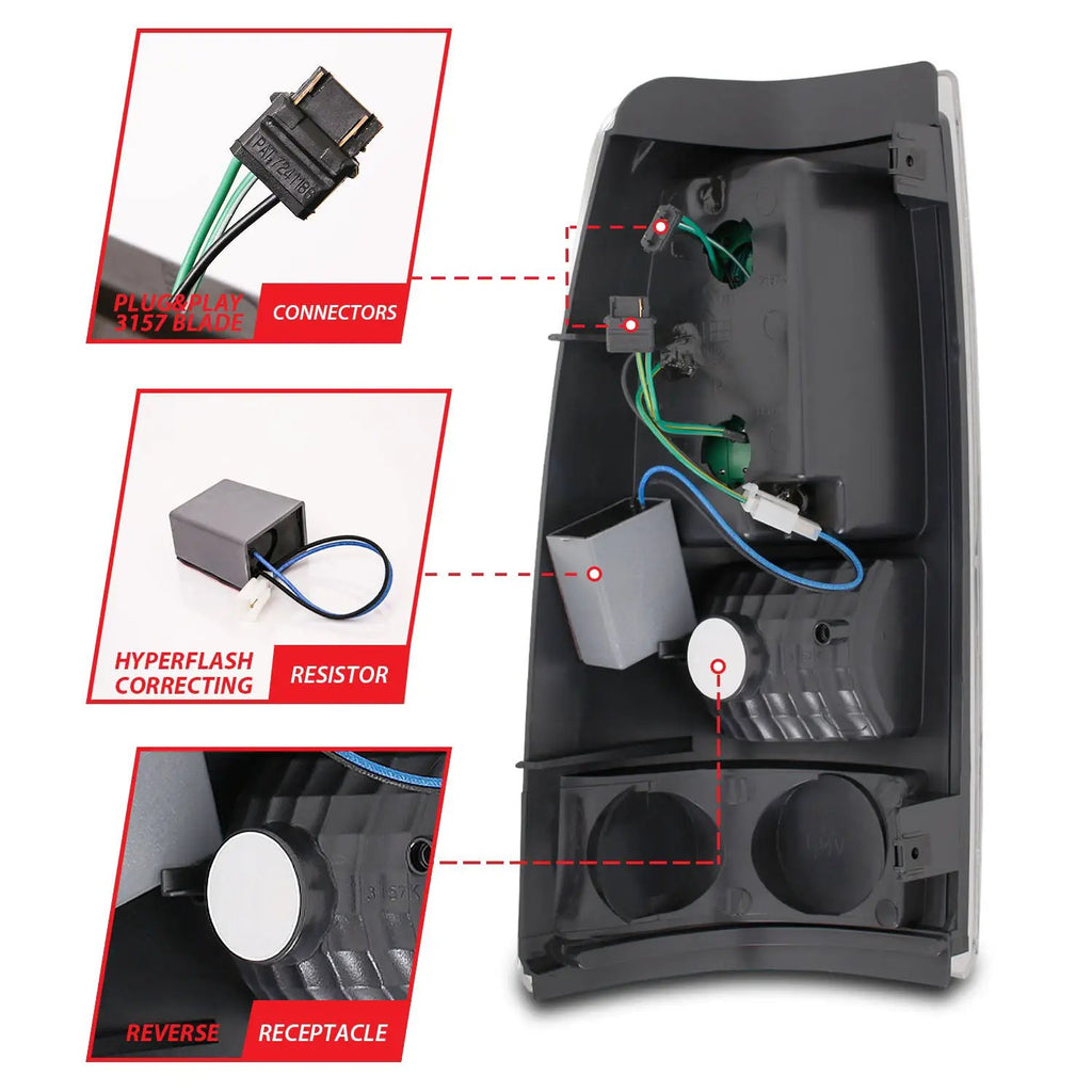 Tail Light Assembly by ANZO USA