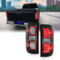 LED Taillights Black w/ Sequential by ANZO USA