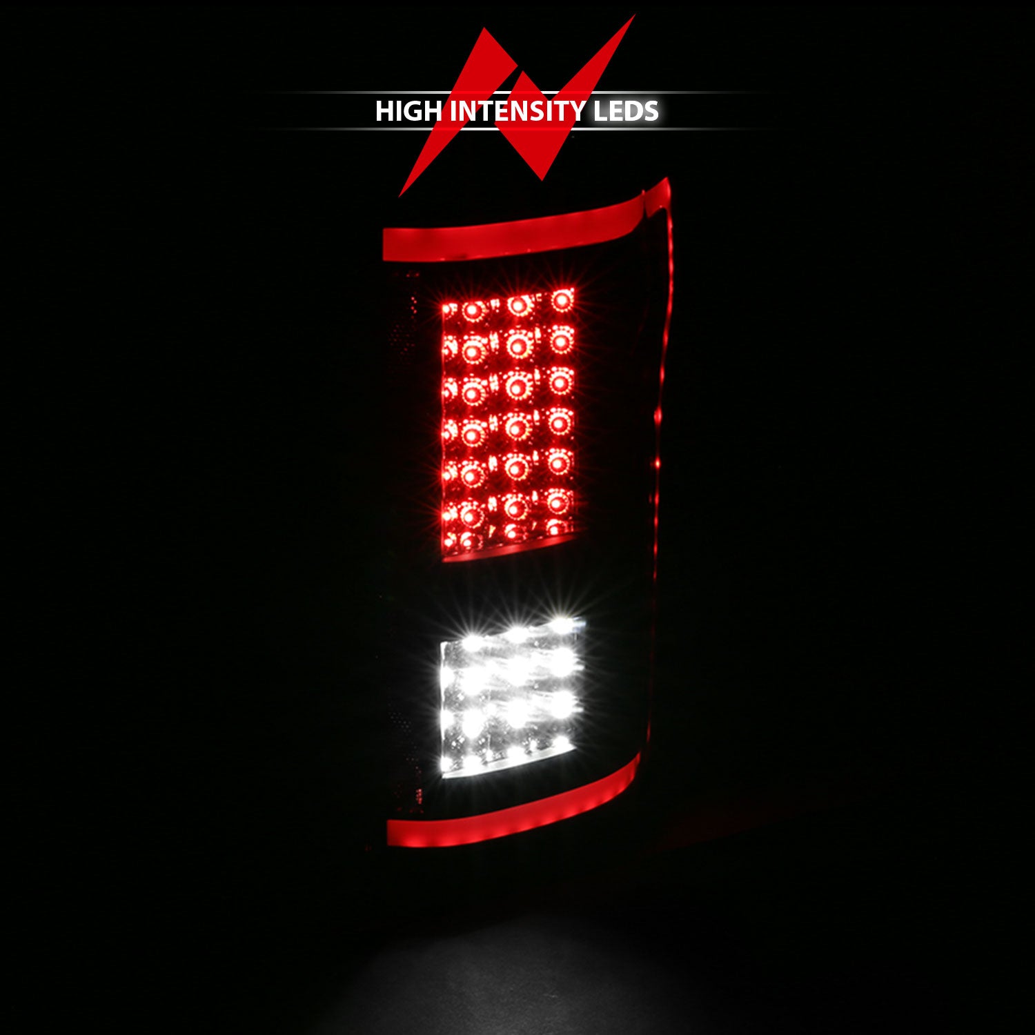 LED Taillights Smoke w/ Sequential by ANZO USA