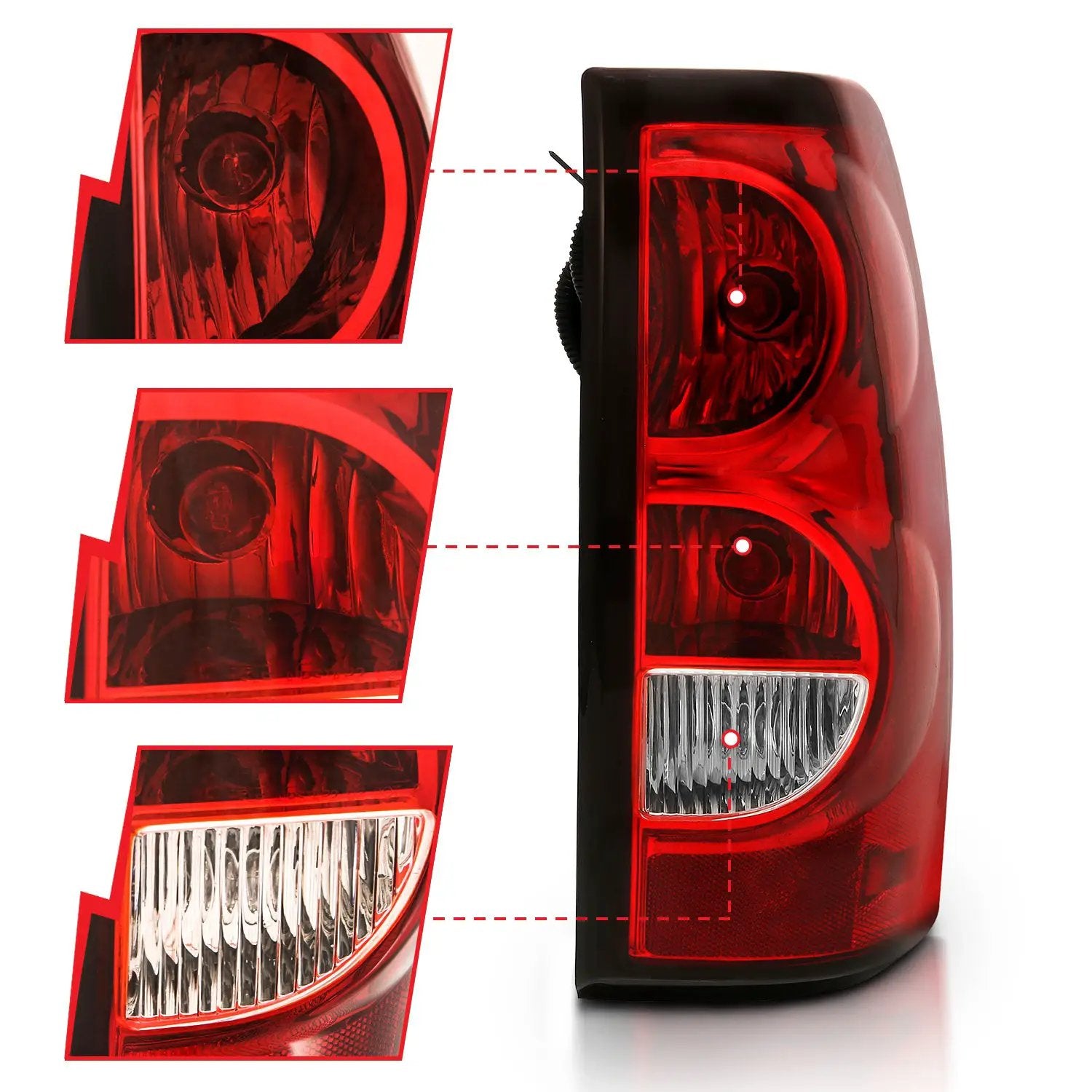 Tail Light Assembly by ANZO USA