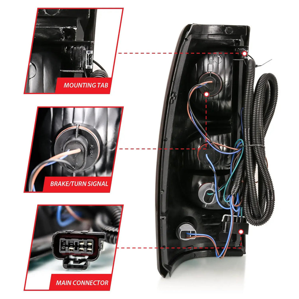Tail Light Assembly by ANZO USA