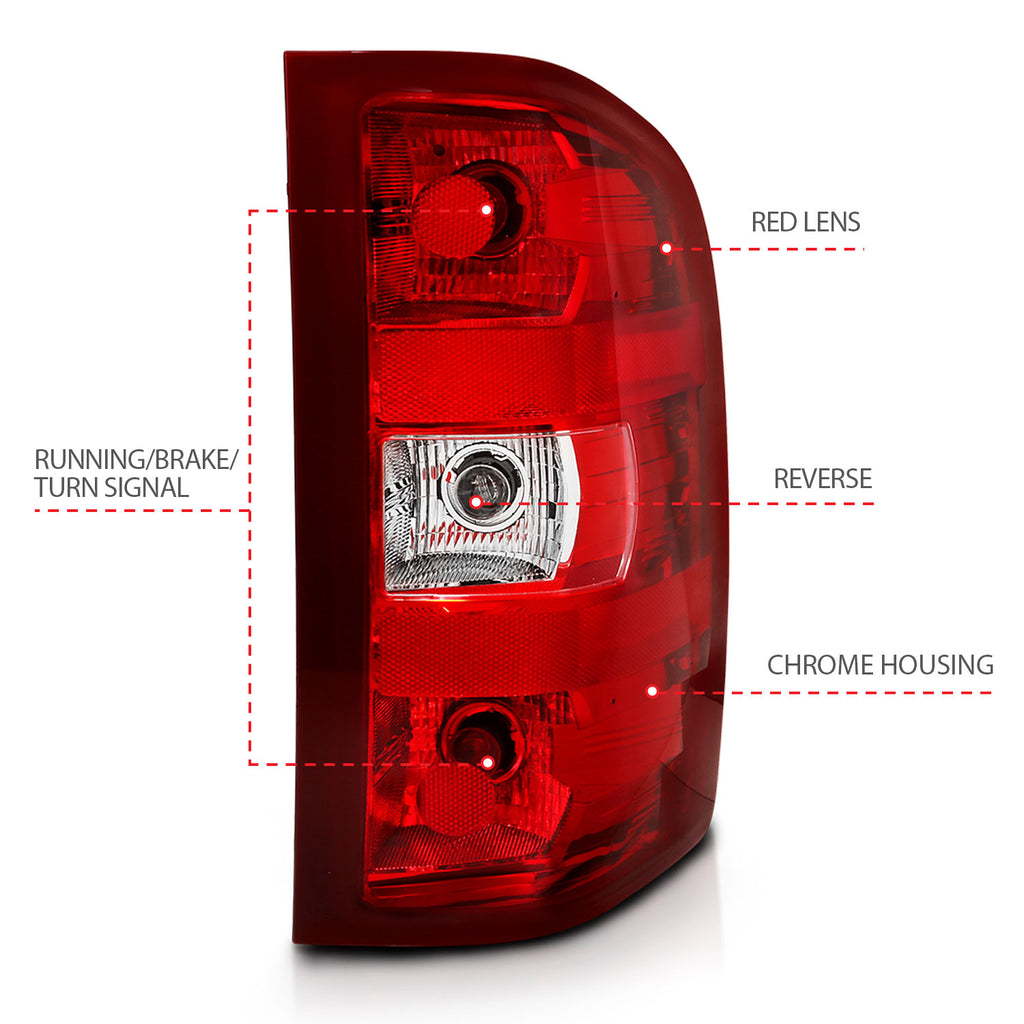 Tail Light Assembly by ANZO USA