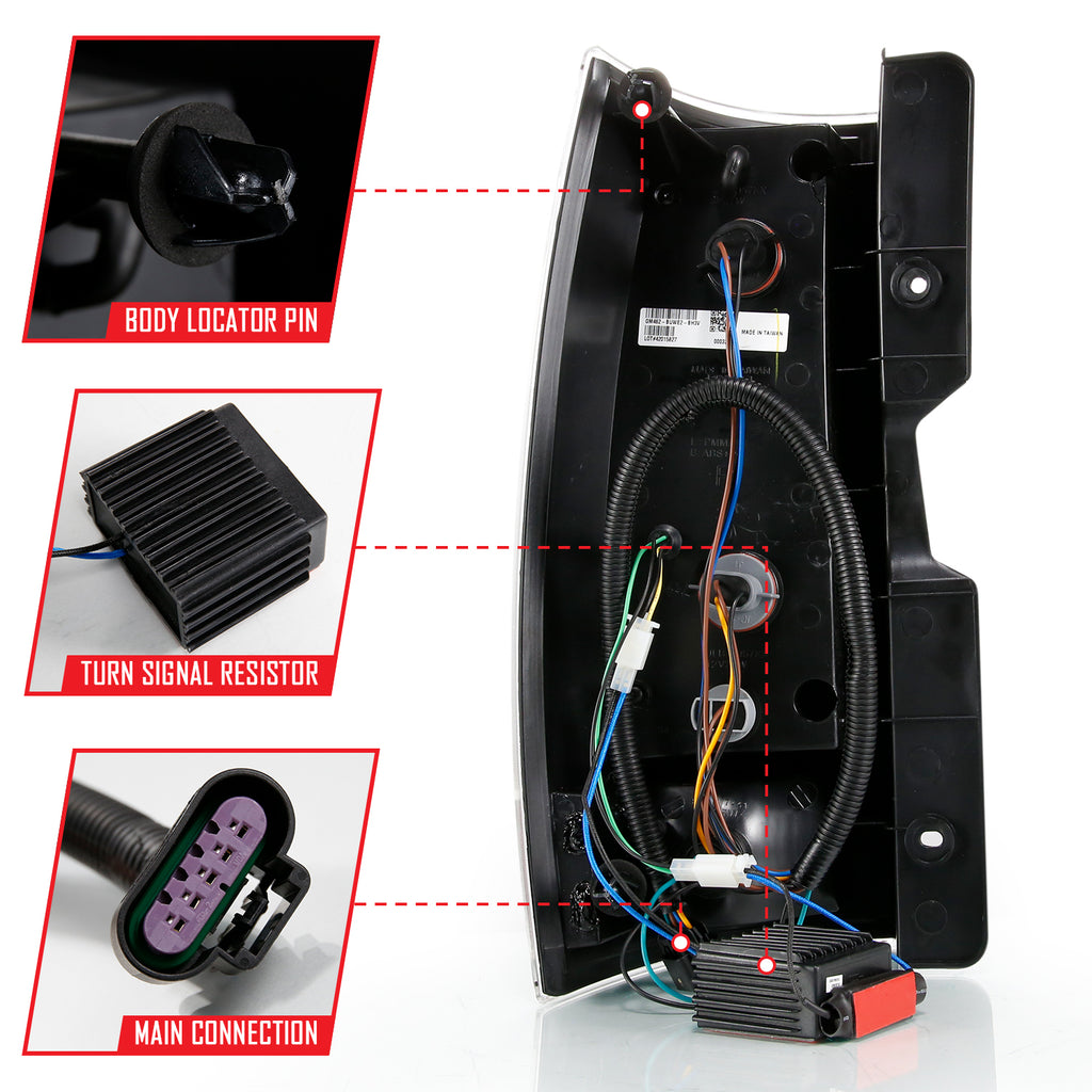 Tail Light Assembly by ANZO USA