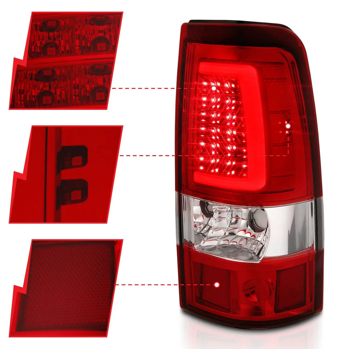 Tail Light Assembly by ANZO USA