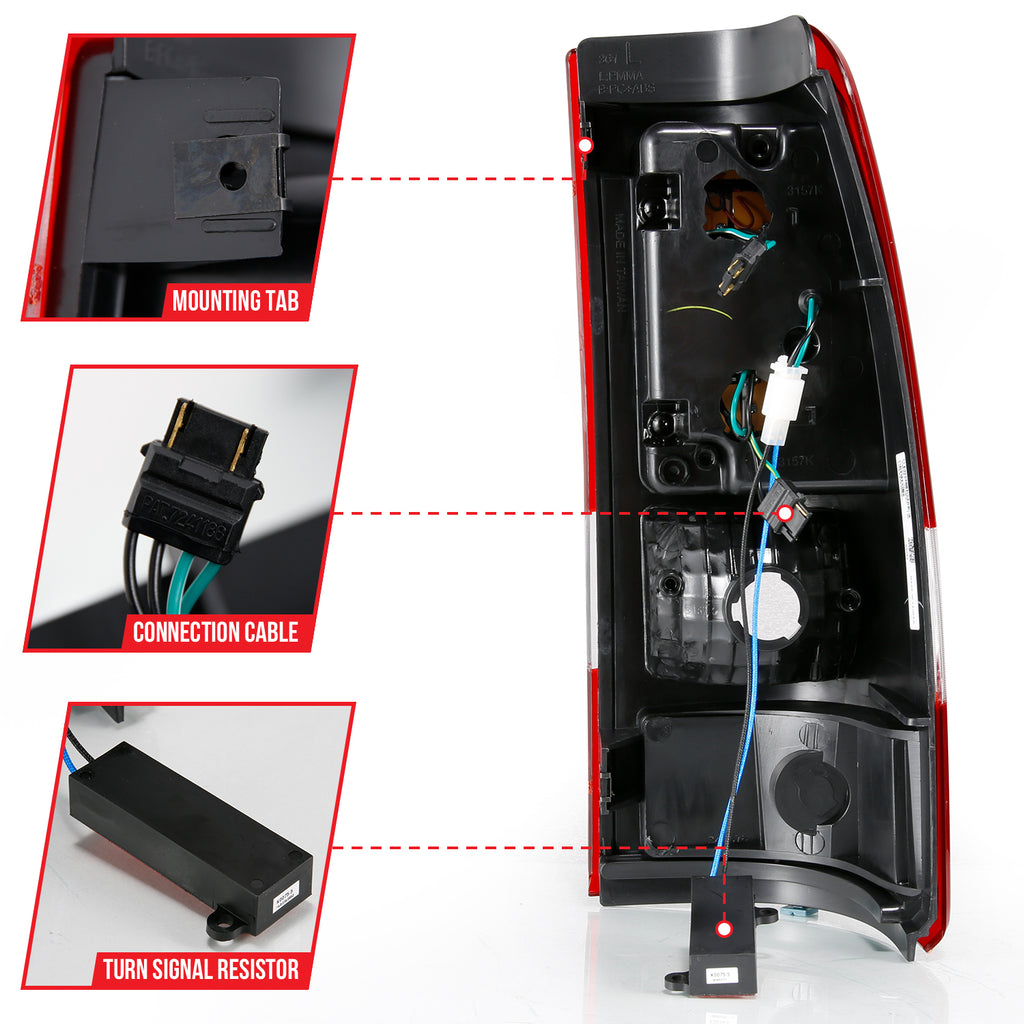 Tail Light Assembly by ANZO USA