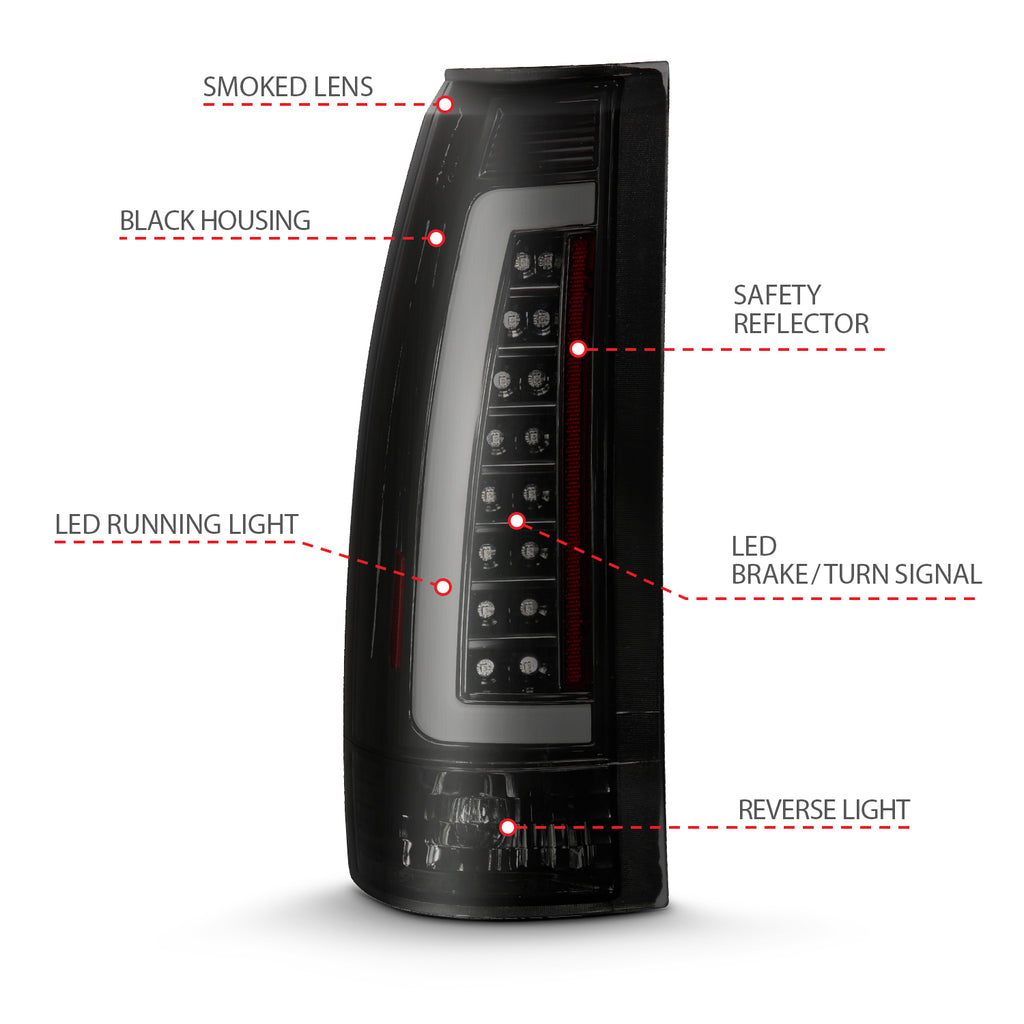 Tail Light Assembly by ANZO USA