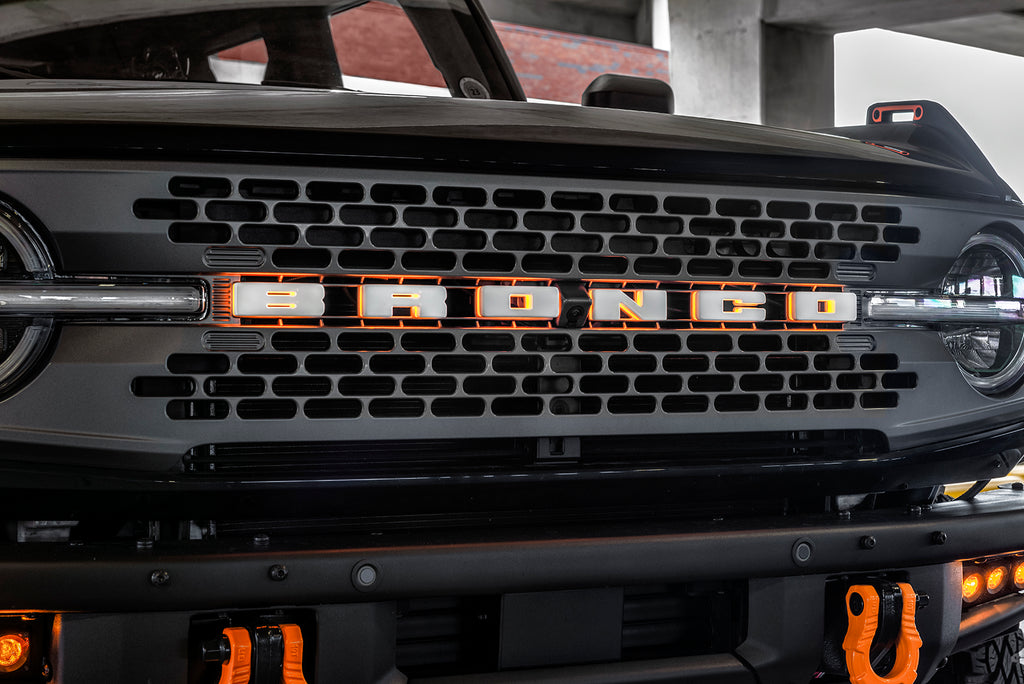 Universal Illuminated LED Letter Badges - Matte White Surface Finish - C by Oracle Lighting