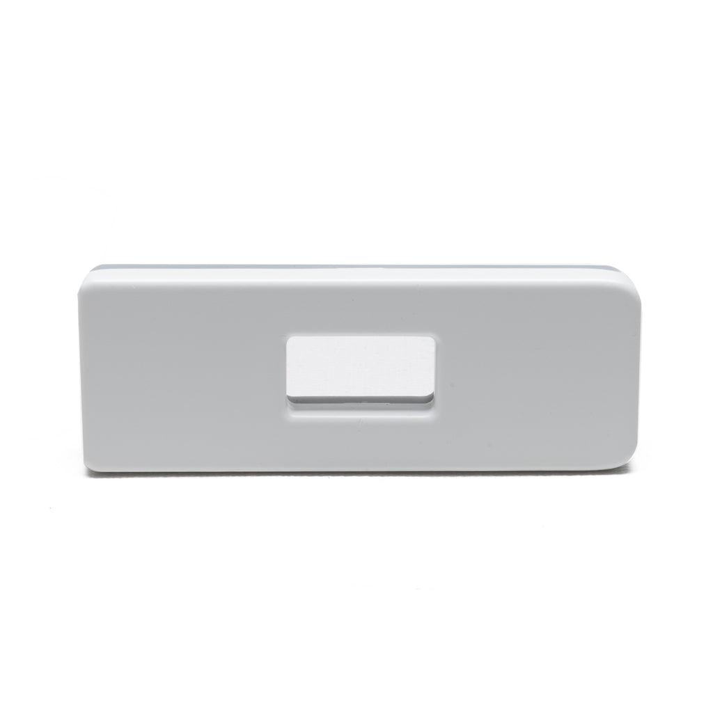 Universal Illuminated LED Letter Badges - Matte White Surface Finish - D by Oracle Lighting