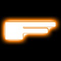 Universal Illuminated LED Letter Badges - Matte White Surface Finish - F by Oracle Lighting