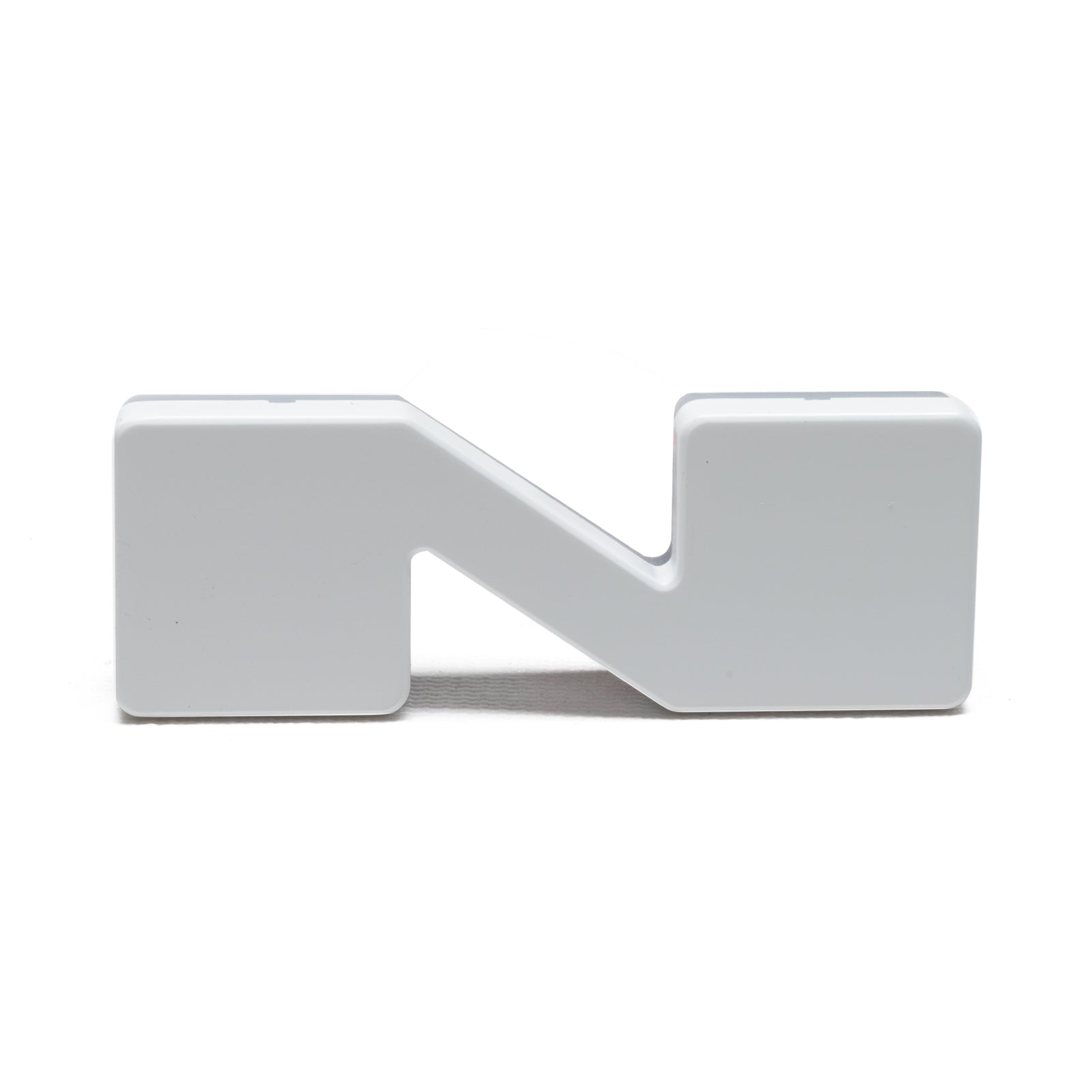 Universal Illuminated LED Letter Badges - Matte White Surface Finish - N by Oracle Lighting