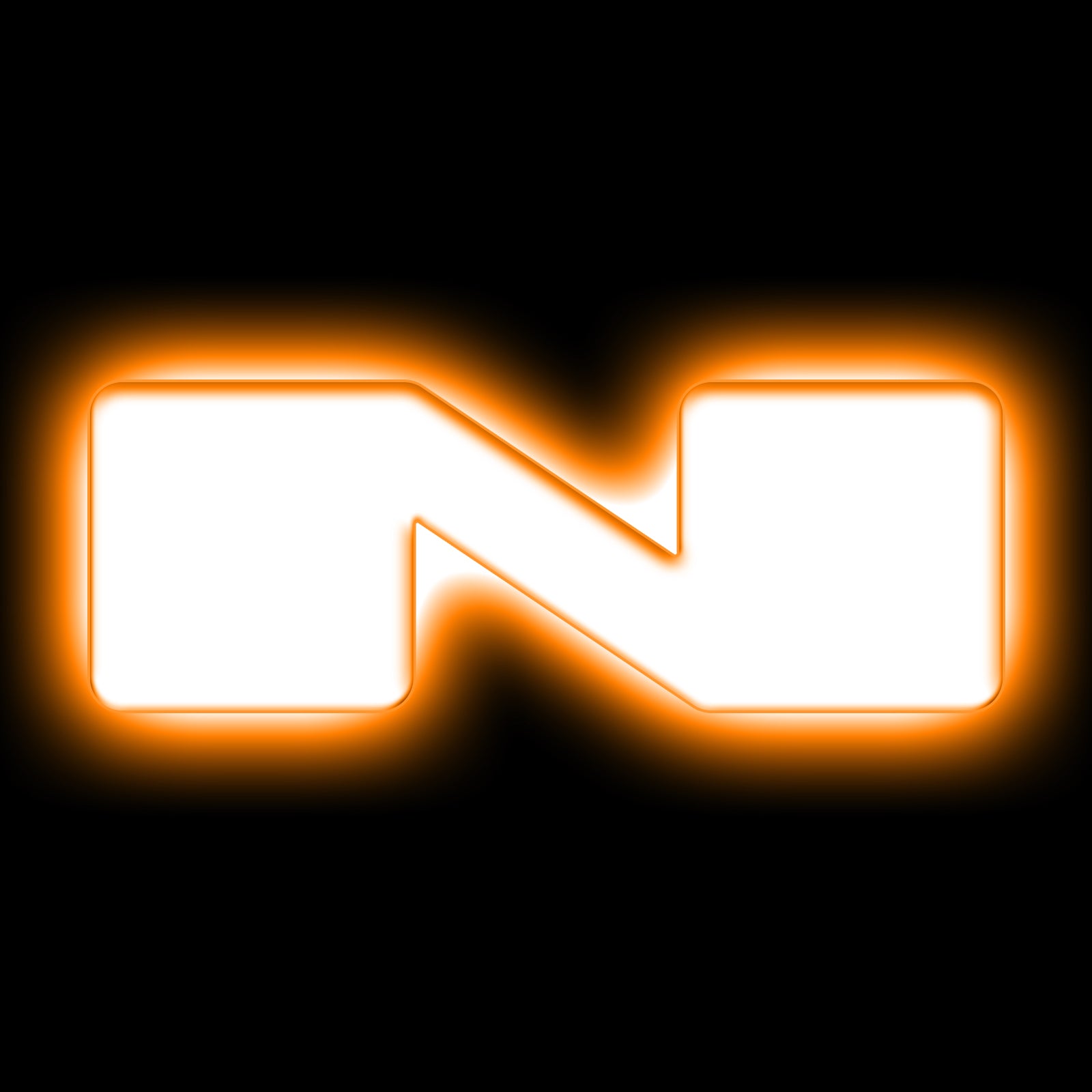 Universal Illuminated LED Letter Badges - Matte White Surface Finish - N by Oracle Lighting