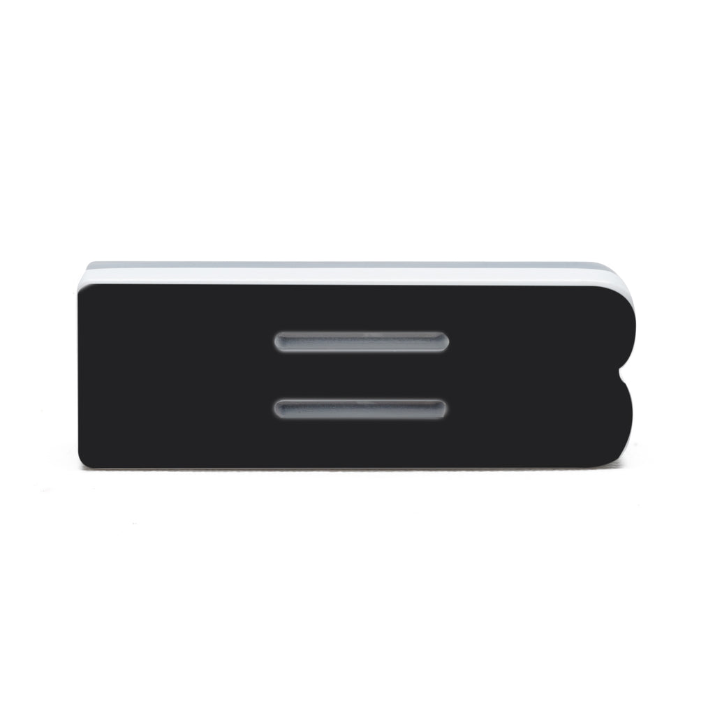 Universal Illuminated LED Letter Badges - Matte Black Surface Finish - B by Oracle Lighting