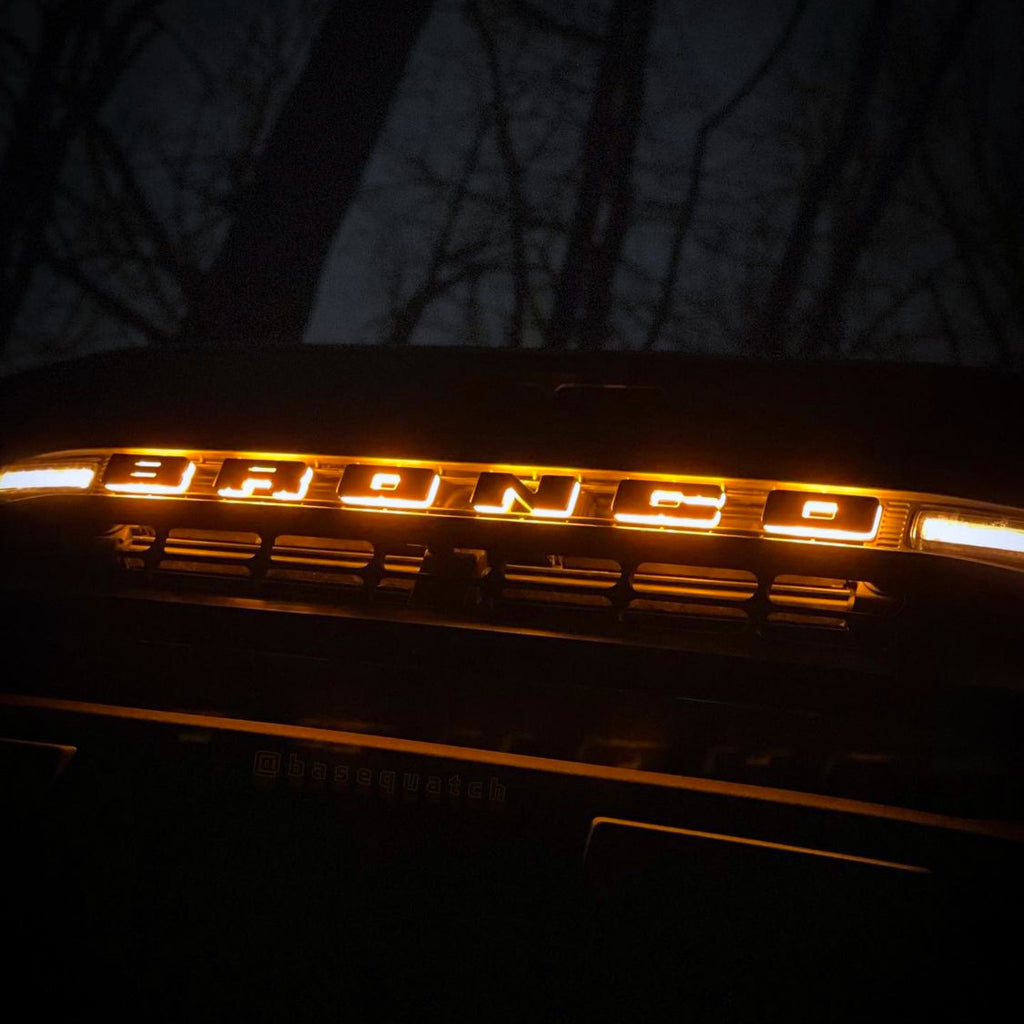 Universal Illuminated LED Letter Badges - Matte Black Surface Finish - C by Oracle Lighting
