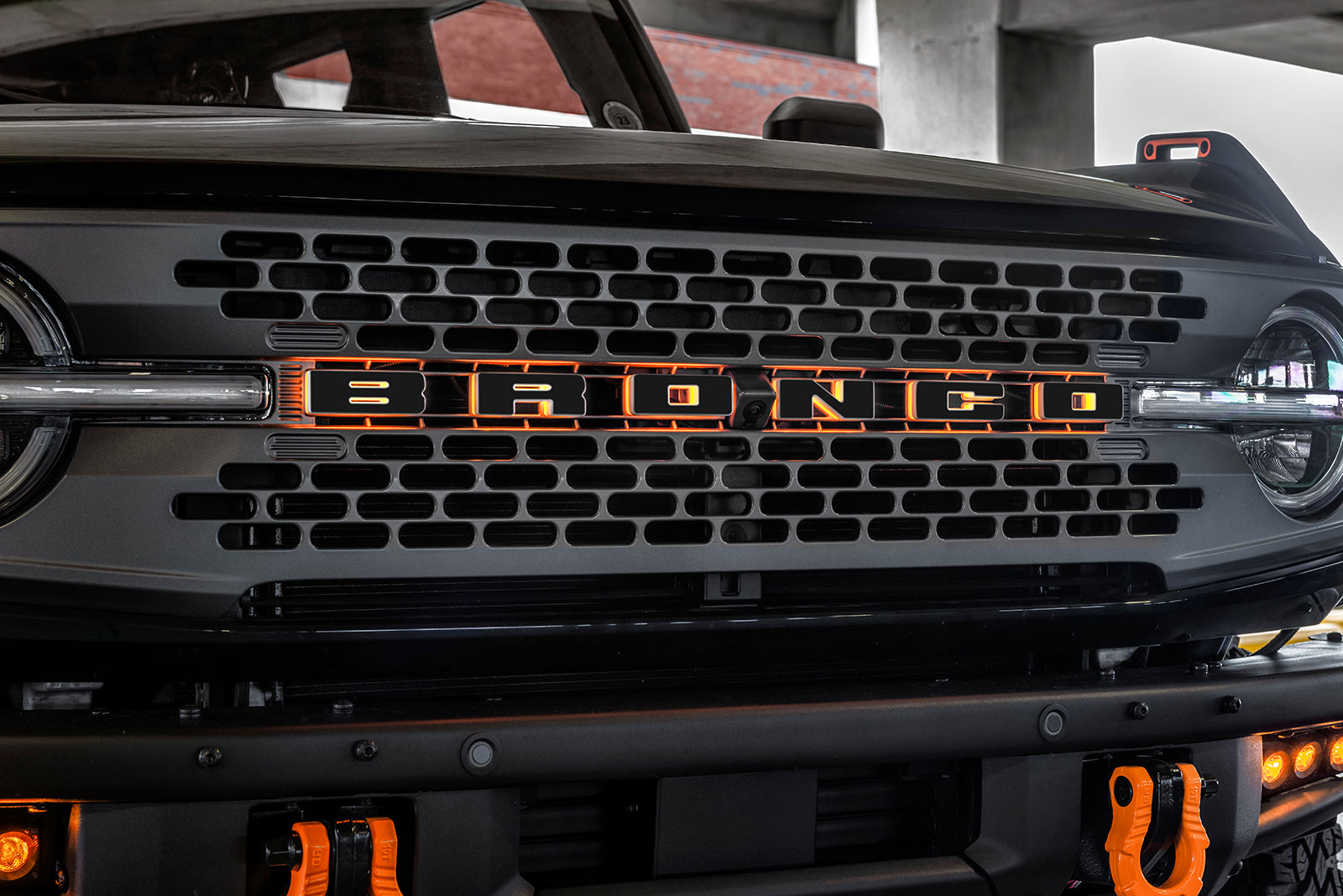 Universal Illuminated LED Letter Badges - Matte Black Surface Finish - N by Oracle Lighting