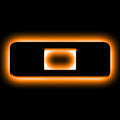 Universal Illuminated LED Letter Badges - Matte Black Surface Finish - O by Oracle Lighting