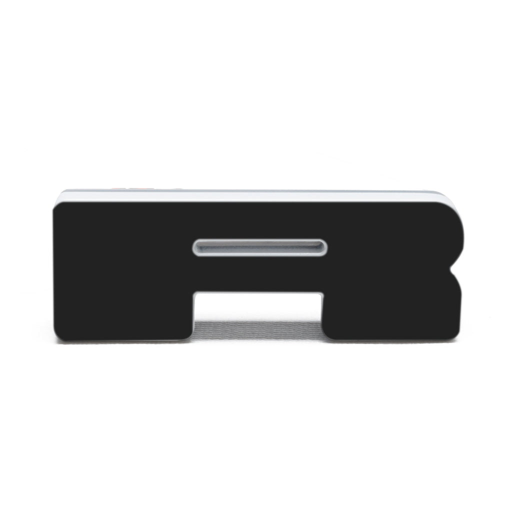 Universal Illuminated LED Letter Badges - Matte Black Surface Finish - R by Oracle Lighting
