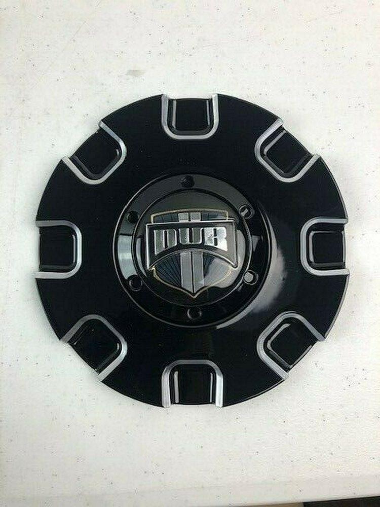 DUB STACKS CAP-GLOSS BLACK MILLED by DUB