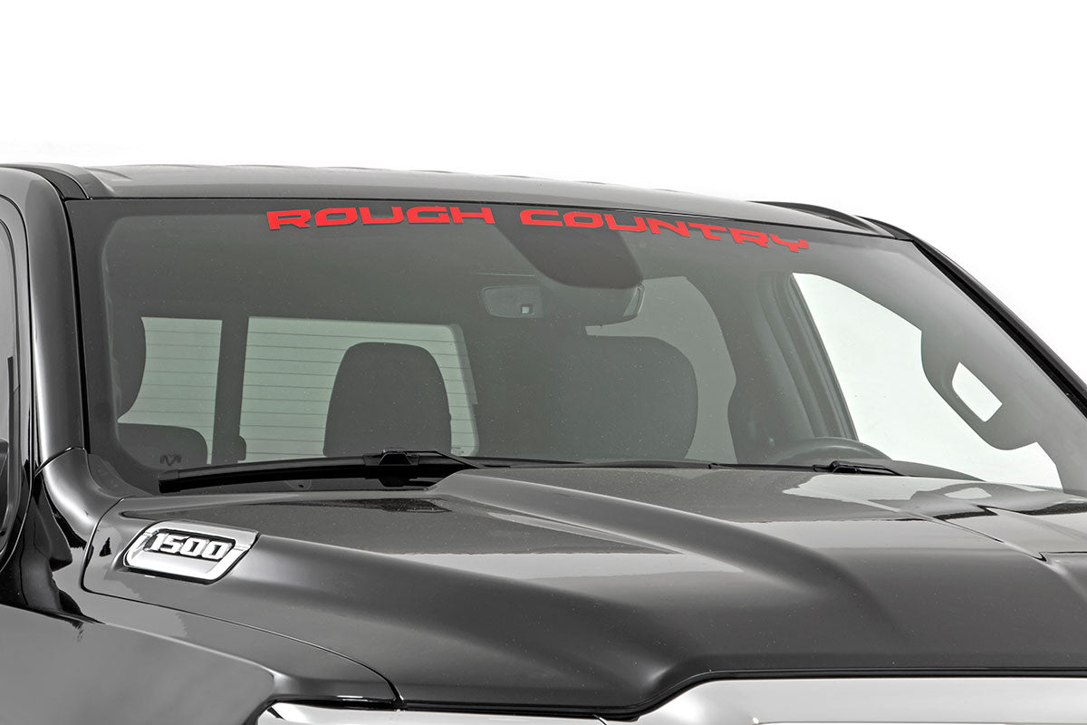 Rough Country Decal | 3.6 Inch x 35 Inch | Red by Rough Country