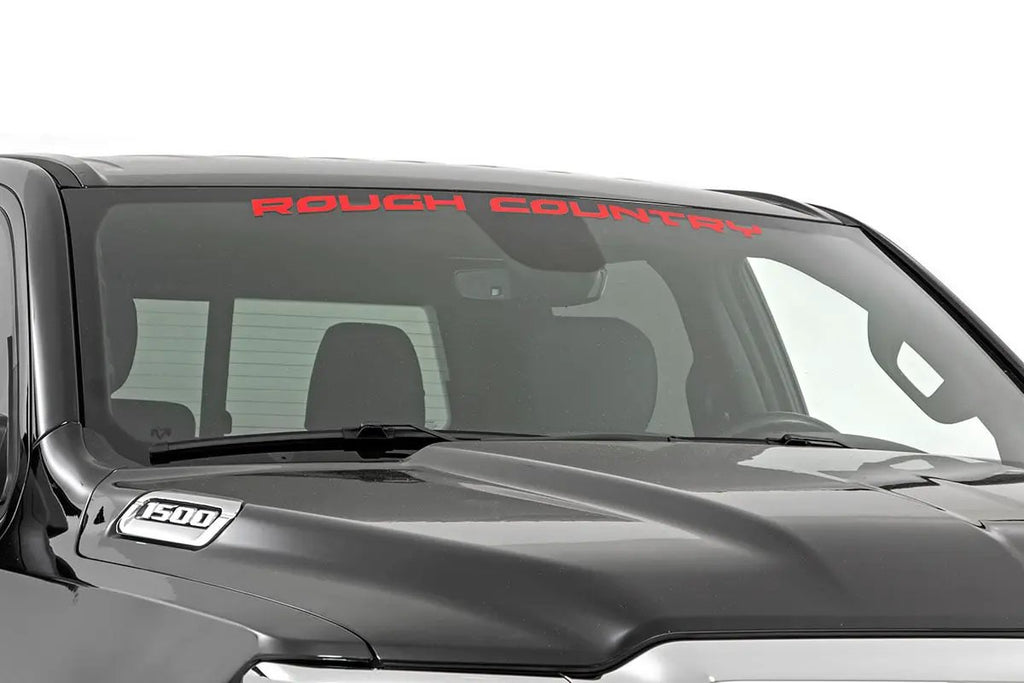 Rough Country Decal | 3.6 Inch x 35 Inch | Red by Rough Country