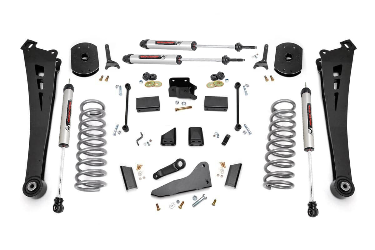 5 Inch Lift Kit | FR Gas Coil | Radius Arms | V2 | Ram 2500 4WD (2014-2018) by Rough Country