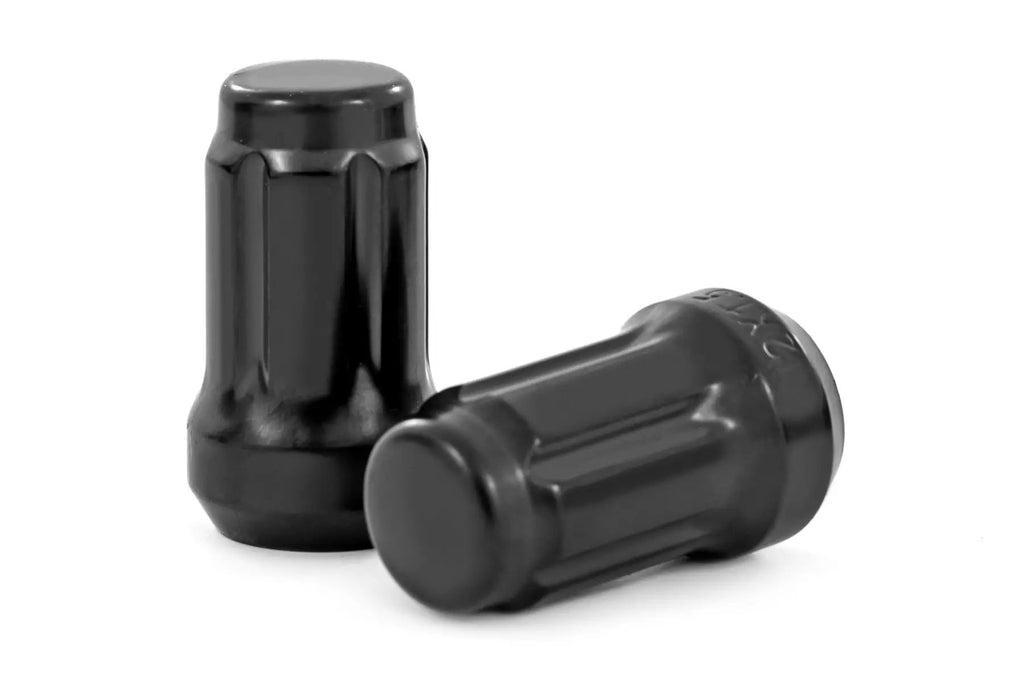 Lug Nut Set | M12x1.5 | 16 Qty | Splined | Black by Rough Country