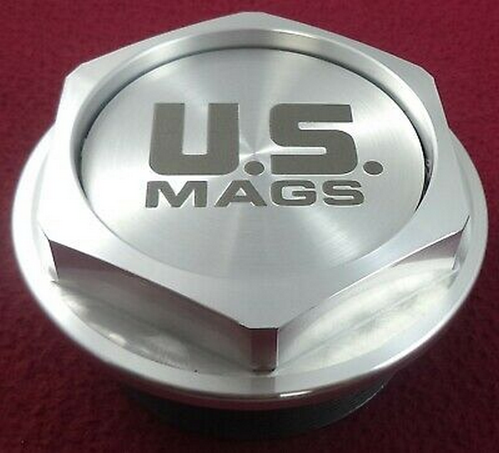 US MAG FLAT LUG COVER-MATTE GUNMETAL by U.S. MAGS WHEELS