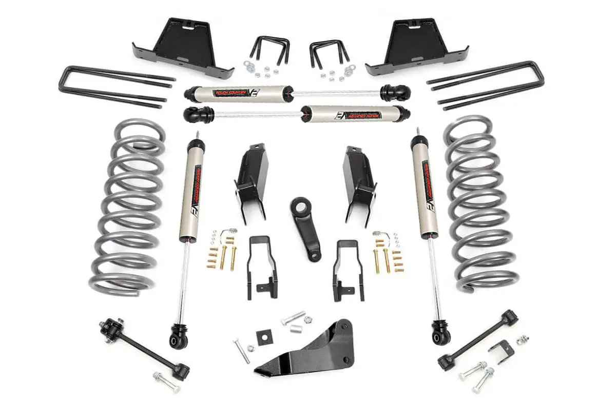 5 Inch Lift Kit | Gas | V2 | Ram 2500/3500 4WD (2003-2007) by Rough Country