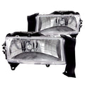 Crystal Headlight Set by ANZO USA