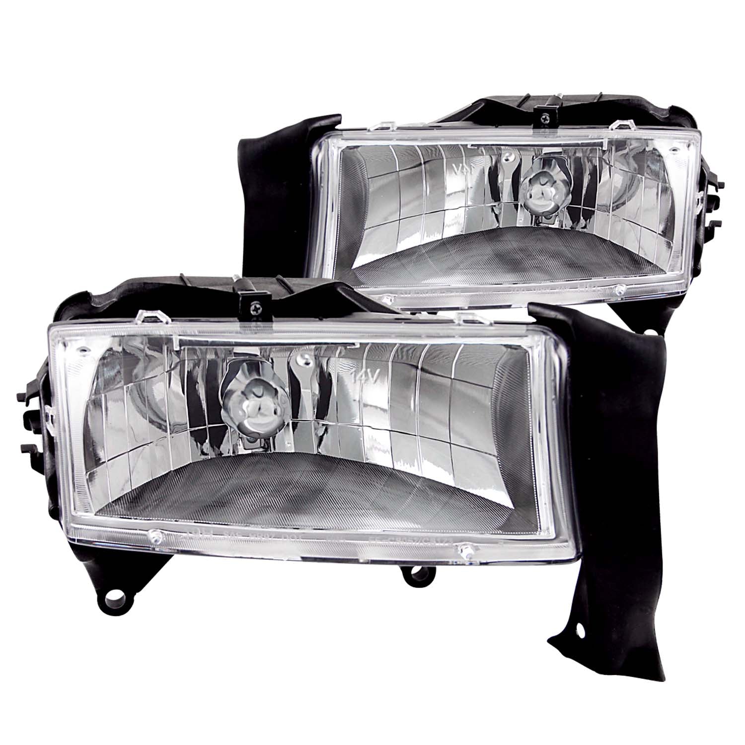 Crystal Headlight Set by ANZO USA