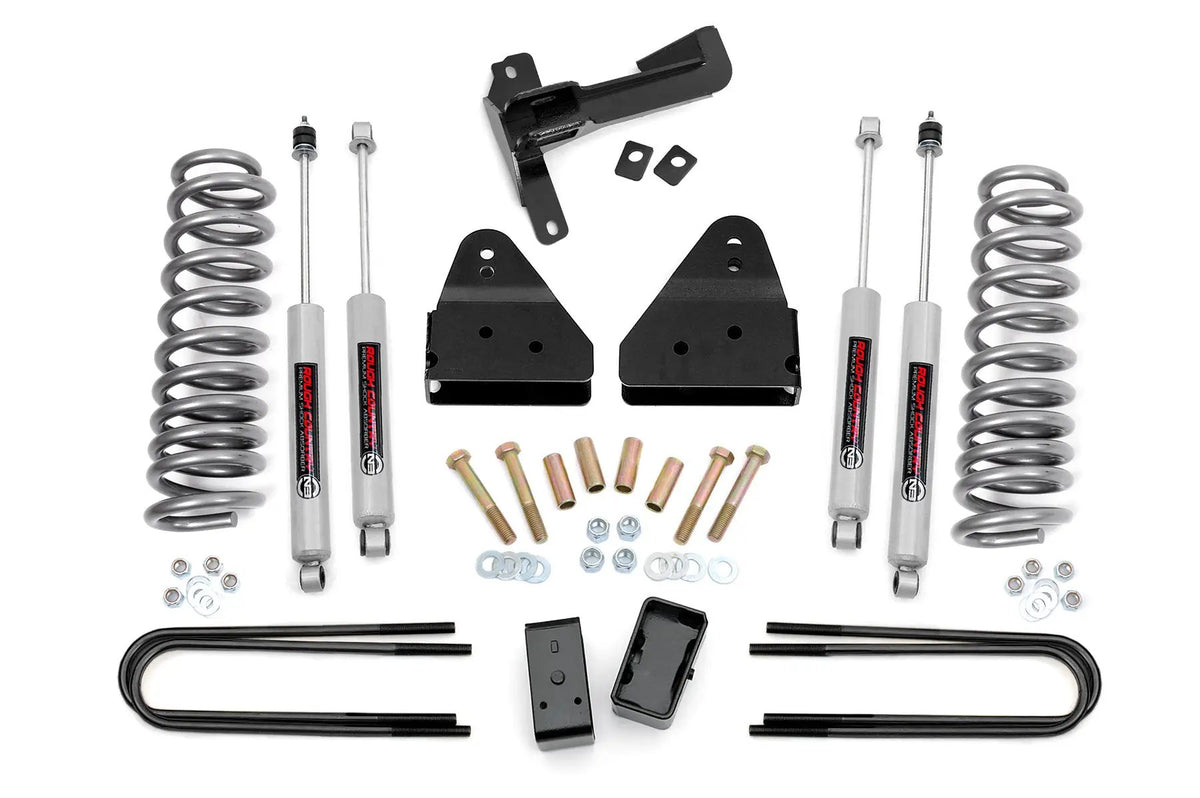 3 Inch Lift Kit | FR Springs | Ford F-250/F-350 Super Duty 4WD (2005-2007) by Rough Country