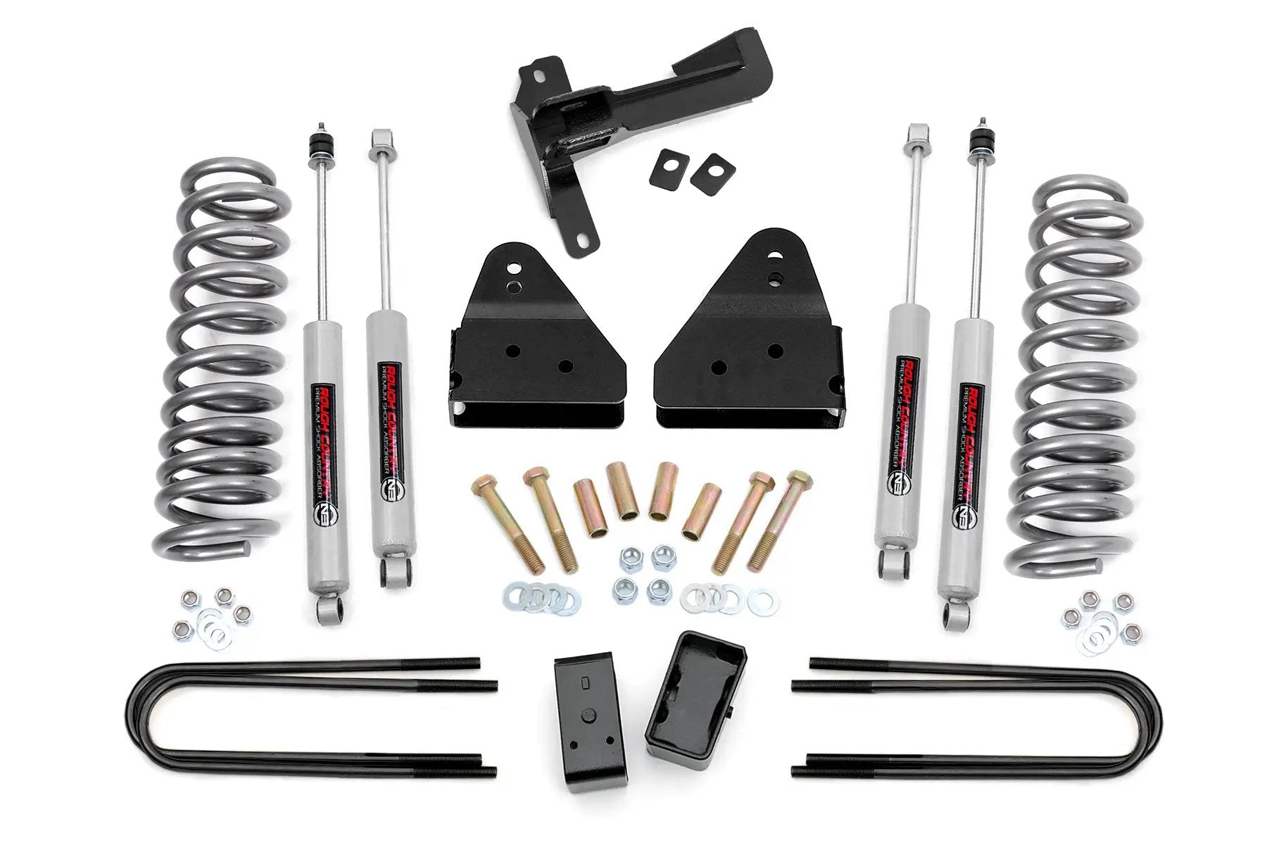 3 Inch Lift Kit | FR Springs | Ford F-250/F-350 Super Duty 4WD (2005-2007) by Rough Country