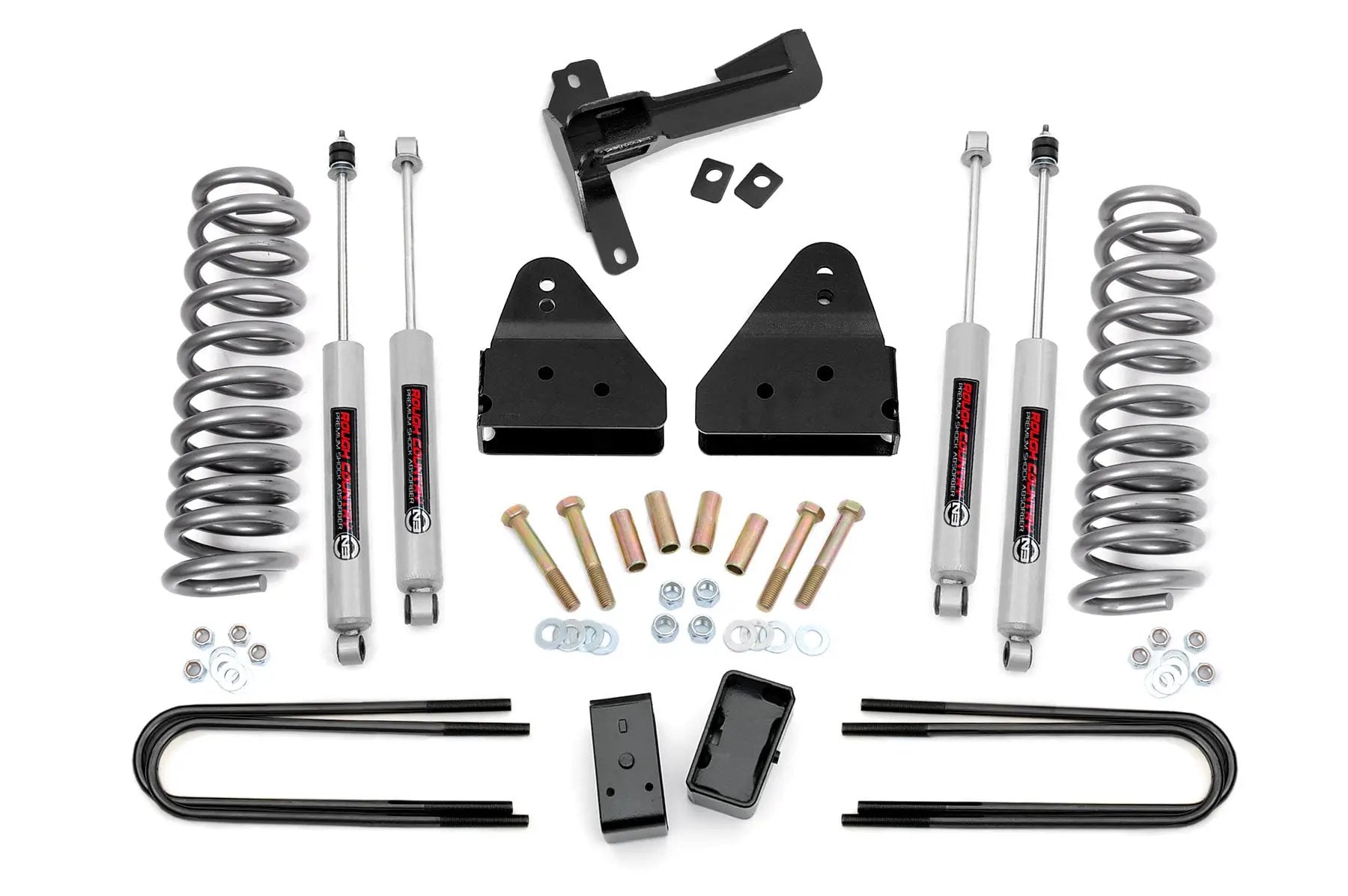 3 Inch Lift Kit | FR Springs | Ford F-250/F-350 Super Duty 4WD (2008-2010) by Rough Country