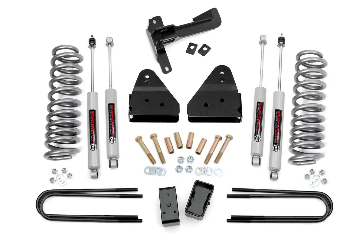 3 Inch Lift Kit | FR Springs | Ford F-250/F-350 Super Duty 4WD (2008-2010) by Rough Country