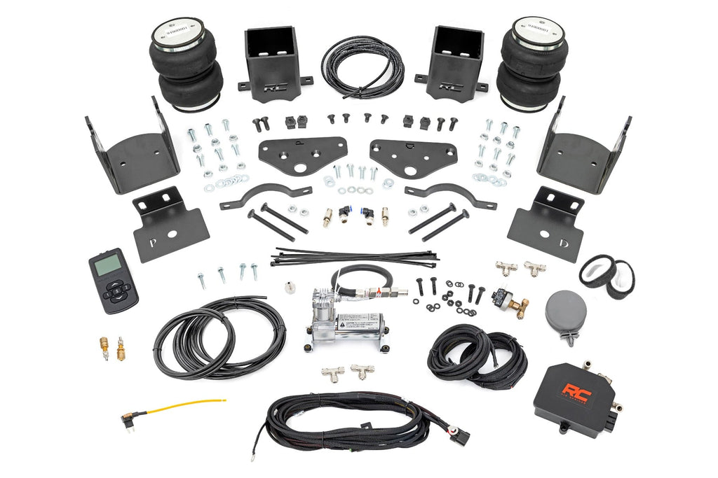 Air Spring Kit w/compressor | Wireless Controller | Ford F-250/F-350 Super Duty (17-22) by Rough Country
