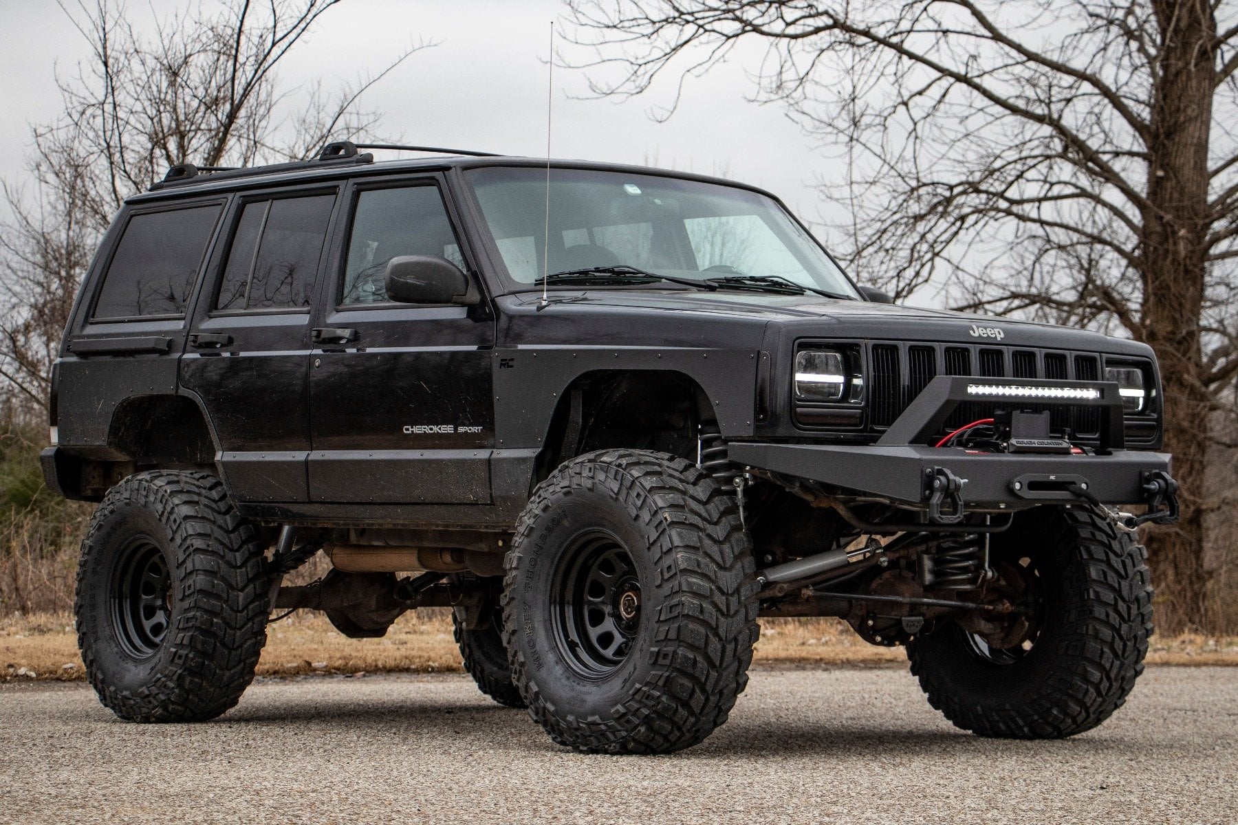 6.5 Inch Lift Kit | Long Arm | NP242 | Jeep Cherokee XJ 4WD (1984-2001) by Rough Country