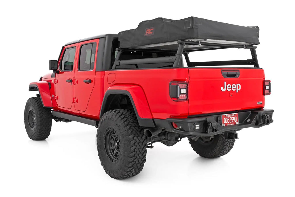 Bed Rack | Half Rack | Aluminum | Jeep Gladiator JT 4WD (2020-2026) by Rough Country