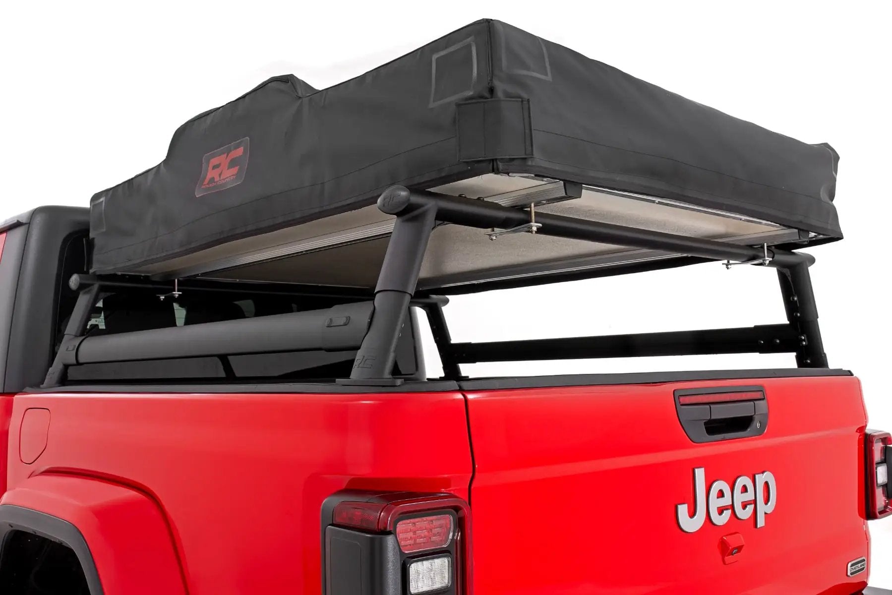 Bed Rack | Half Rack | Aluminum | Jeep Gladiator JT 4WD (2020-2026) by Rough Country