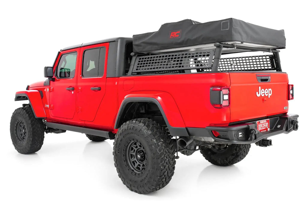 Bed Rack | Half Rack | Aluminum | Jeep Gladiator JT 4WD (2020-2026) by Rough Country