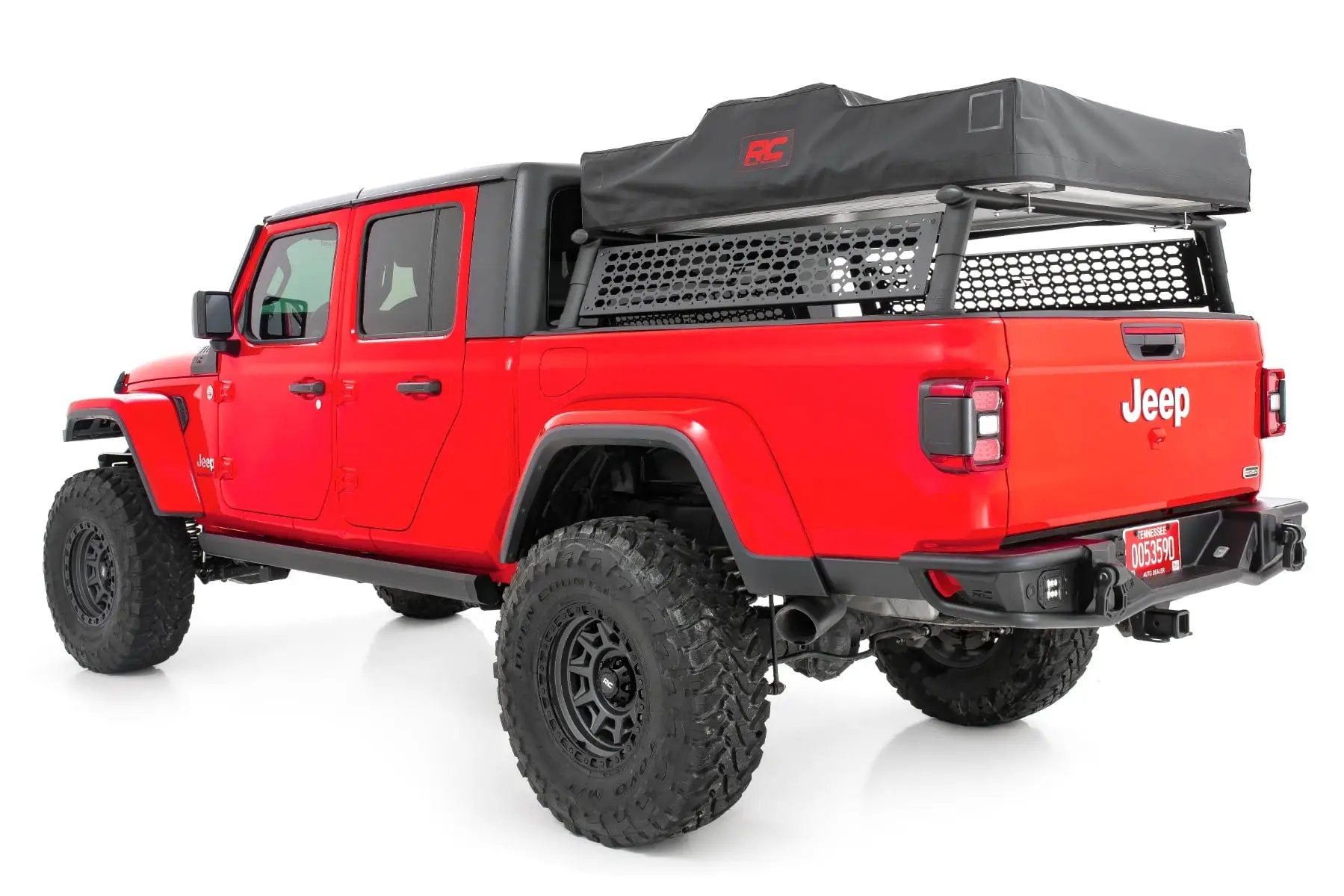 Bed Rack Molle Panel | Jeep Gladiator JT 4WD (2020-2026) by Rough Country