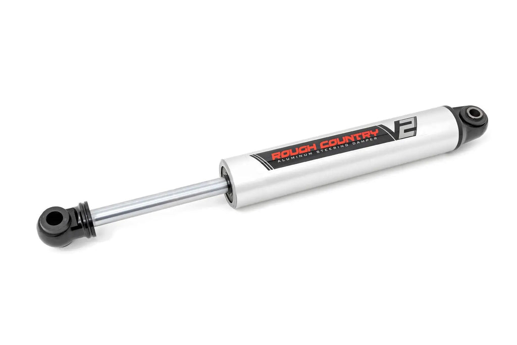 V2 Steering Stabilizer | Jeep Gladiator JT/Wrangler JL 4WD (2018-2026) by Rough Country